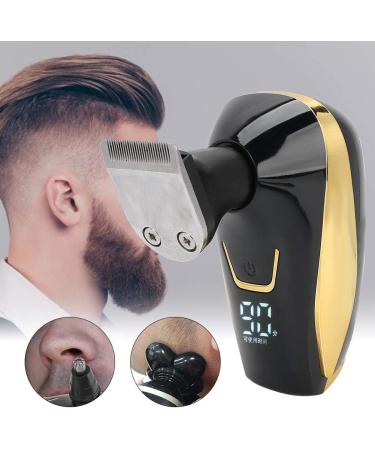 Multifunctional Electric Shaver Set - Rotation Razor & Nasal Hair Cutter for Men | Dry & Wet Use Perfect for All Hair Types - Buy Online on GoSupps.com