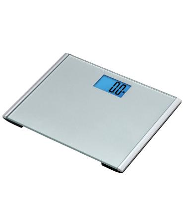 Precision Plus Digital Bathroom Scale - 440lb Capacity - Silver - Buy Online on GoSupps.com