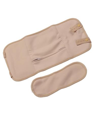 Reusable Skin-Colored Castor Oil Compress Set - Detox Insomnia Constipation Relief - Buy Online on GoSupps.com