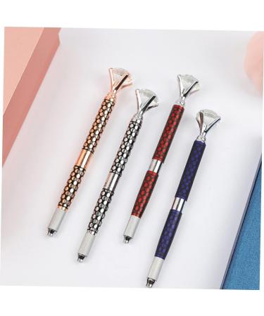 WOONEKY 3 Embroidery Pen Eyebrow Pen Brow Pencil Embroidered Pen Permanent Pen Golden Crystal - Buy Online on GoSupps.com