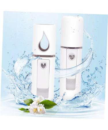 HAPINARY 2pcs Facial Spray Mist Mini Face Humidifier Hydrating Sprayer for Eyelash Extensions White - Buy Online on GoSupps.com