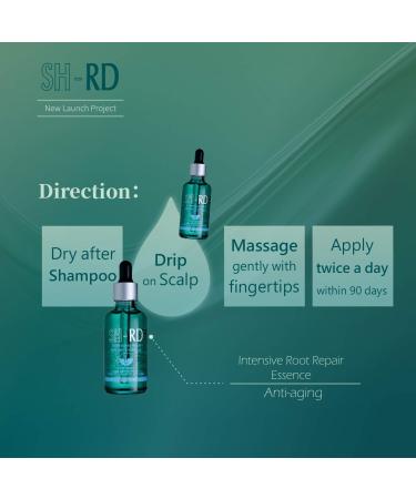 Buy SH-RD Intensive Scalp Essence - Anti-Aging Hair Growth Serum with Amino Acids & Vitamin B5 | 50ml Lightweight Root Repair Solution - Buy Online on GoSupps.com