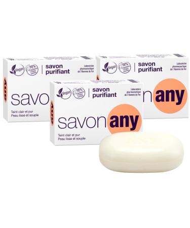 SORIFA Pack of 3 Soaps Any Antiseptic Soap 100 g Bread