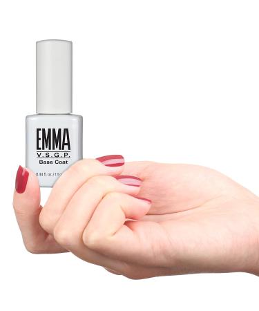 EMMA Beauty Base Coat Treatment 0.44 fl. oz. for UV/LED Gel Polish | Nail Care Essential - Buy Online on GoSupps.com