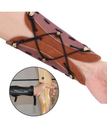 Archery Armguard for Children - Leather Bracers for Adolescent | Protective Gear - Buy Online on GoSupps.com