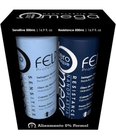  Felps Professional Felps Omega Zero Unique Nanoplastia Resistance & Sensitive Smoothing Duo Kit (2 x 1000 ml) - Buy Online on GoSupps.com