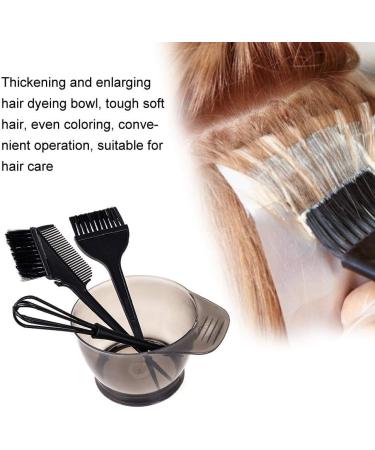 Hair Coloring Brush Anti Slip Hair Dyeing Styling Tool Hair Coloring Brush Hair Tint Salon Mixing Bowl Set for Salon and Household(1#) - Buy Online on GoSupps.com