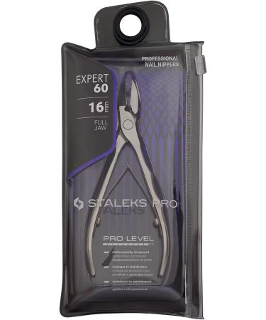 Staleks Pro Nail Nippers EXPERT NE-60-16 Full Jaw 0.63 Inch (16mm) - Buy Online on GoSupps.com