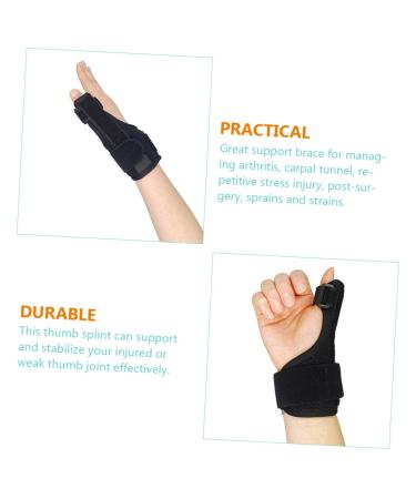 GANAZONO Wear-Resistant Thumb Brace - Thumb Splint & Support for Injured Fingers | Adjustable Thumb Sleeve & Corrector for Maximum Relief - Buy Online on GoSupps.com