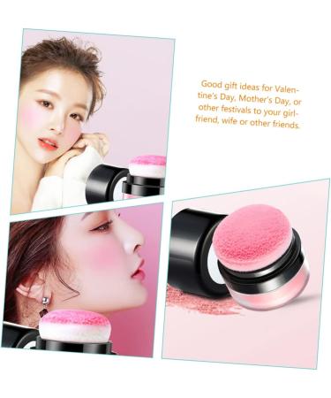 WOONEKY 2pcs Oil Control Cushion Blush Cushion Makeup Powder Blush Loose Blush for Cheeks Blusa Plastic Rosy - Buy Online on GoSupps.com