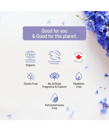 Refresh Botanicals Hydrating Facial Cleanser | Certified Organic pH Balancing Gentle Face Wash | For Dry & Sensitive Skin | Natural Vegan & Cruelty Free | Made in Canada | 100 ML 100 ml (Pack of 1) - Buy Online on GoSupps.com