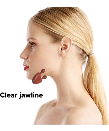 Rosewood Nose Massage Tools - Portable & Ergonomic Wood Design | Reduces Swelling & Promotes Blood Circulation (2 Pieces) - Buy Online on GoSupps.com