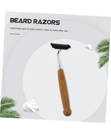 Frcolor 4-Piece Bamboo Handle Safety Razor Set - Eco-Friendly Double Edge Razor for Men - Manual Shaving Tools - Buy Online on GoSupps.com