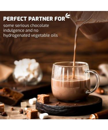 Galaxy Instant Hot Chocolate | 1kg Galaxy Chocolate Powder | Add hot Water best drinking chocolate bulk buy option for Home & Office (Pack of 1000g Tin) by Direct Mart - Buy Online on GoSupps.com