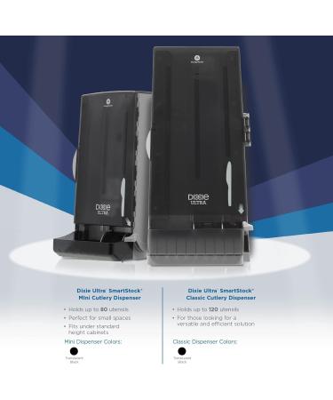 Dixie Ultra SmartStock by GP PRO Series-O Plastic Utensil Refills Knives Black 40 Knives Per Refill Case Of 24 Refills 960 CT Knife - Buy Online on GoSupps.com