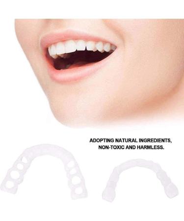 Ampqon Instant Veneers - 5 Pairs of Adjustable Tooth Whitening Solutions for Missing Teeth | Comfortable Snap-On Prostheses - Buy Online on GoSupps.com
