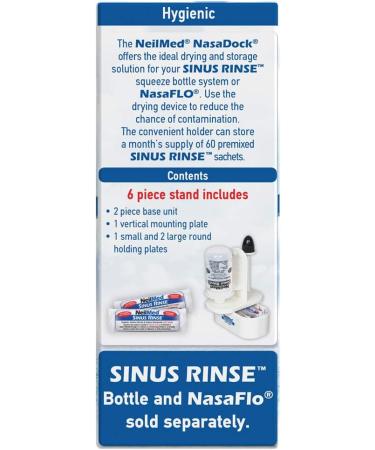 NeilMed Nasadock Plus Stand - Convenient Nasal Rinse Accessory - Buy Online on GoSupps.com