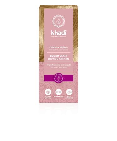 Khadi Hellblond Plant Hair Color - 100g Radiant Wheat & Honey Blonde 100% Vegan Natural Hair Dye | Shop Eco-Friendly Hair Cosmetics - Buy Online on GoSupps.com