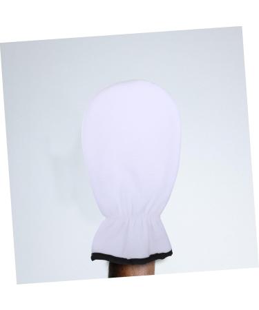 Gogogmee 1 Pair Exfoliating Hand Gloves Lotion Gloves Overnight for Women Hand Care Gloves Hands Hand Calluses Remover Gloves Hydrating Gloves Exfoliating Mitts White Flannel 29x16cm - Buy Online on GoSupps.com