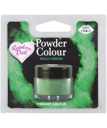 Rainbow Dust Holly Green Food Powder Colour - Buy Online on GoSupps.com