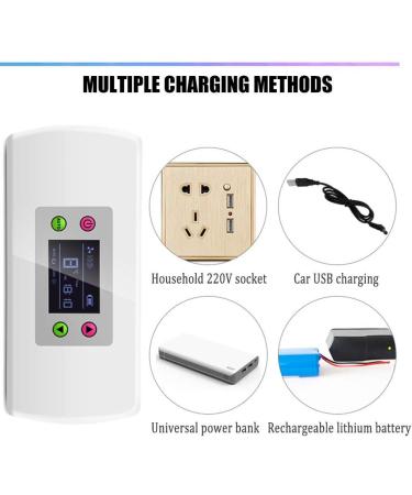 Small Fridge Cooler Portable Insulin Refrigerator Cooler Built-in Rechargeable Lithium Battery Suitable for Insulin Serum Interferon Eye Drops Storage Travel Airplane - Buy Online on GoSupps.com