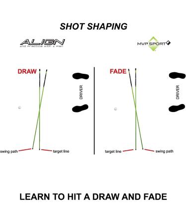 David Leadbetter Swing Alignment Rods 2-Pack - Orange | MoRodz - Buy Online on GoSupps.com