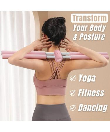 Yoga Sticks Stretching Tool for Posture Correction - Back Stretch Bar Posture Stick for Improved Posture - Yoga Stick for Back Alignment and Flexibility - Buy Online on GoSupps.com