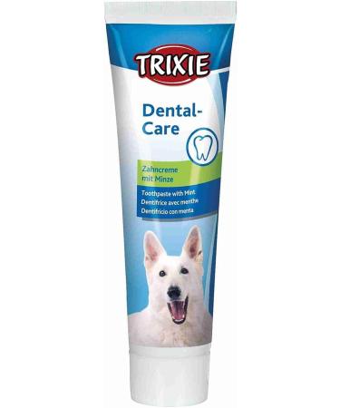 Trixie Dental Care Mint Toothpaste for Dogs | 100g | Supports Oral Hygiene & Dental Health | Prevents Tartar & Plaque - Buy Online on GoSupps.com