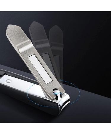 HCHGJKN Nail Clippers 4 Colors Anti-splash Manicure Pliers Nail Clippers Stainless Steel With Hanging Hole Portable Nail Clipper(Red) - Buy Online on GoSupps.com