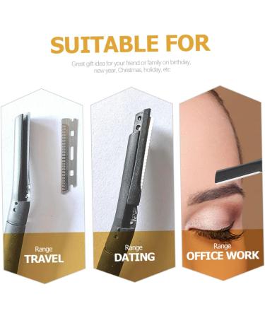 PopetPop Eyebrow Razor Set - 5 Sharp Facial Razors for Women | Trim & Shape Eyebrows Effortlessly - Buy Online on GoSupps.com