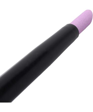 Vanessanty Black Quartz Scrubs Stone Cuticle Stick Pen Cuticle Nail Art Pusher Spoon Cut Nail Pusher Manicure Care Tools - Buy Online on GoSupps.com