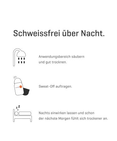 SWEAT-OFF Antiperspirant Gel 30ml | Effective Hand & Foot Sweat Solution | Odor Control for Hands and Feet - Buy Online on GoSupps.com