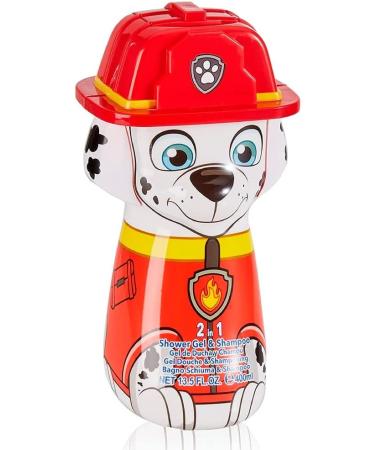 Air-Val International Paw Patrol 2in1 Shower Gel & Shampoo 2D Marshall 400ml - Buy Online on GoSupps.com