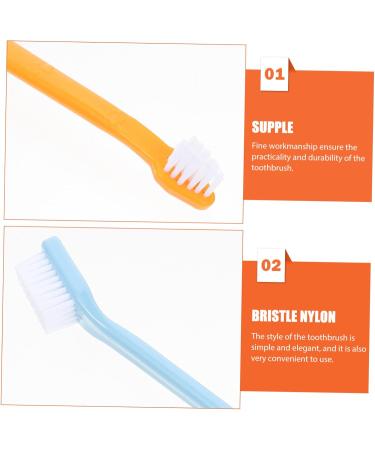 CORHAD 10pcs Supplies Nylon Oral Dog Pet Puppy for Clean Tooth Dual-head Portable Pets Handheld Small - Buy Online on GoSupps.com