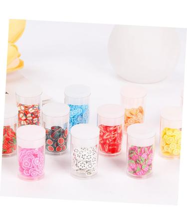 Healeved 36 Boxes Nail Art Accessories Resin Charms Slices Polymer Clay Spacer Beads 3D Slice Fruits Phone Shell Charms Resin Making Charms Nail Art Slices Manual Decorations Soft Pottery 14.2X8.8X2.5CMx3pcs Assorted Colorx3pcs - Buy Online on GoSupps.com
