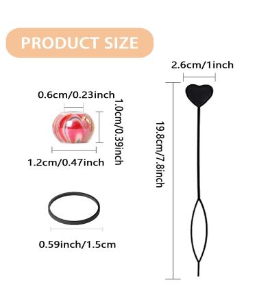 Pony Beads Kit for Hair Braids | 405pcs Set for Women & Girls | Plastic Beads, Rubber Bands, Quick Beader Included - Buy Online on GoSupps.com