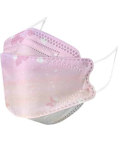 50Pcs 4-Ply KF94 Fish Type Kids Disposable Face Masks - Soft & Breathable Cartoon Masks for 3-8 Aged Kids - Buy Online on GoSupps.com