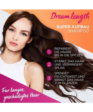 L'Or al Paris Elvital Anti-Split Ends Shampoo Refill for Long and Dreamy Hair with Castor Oil Dream Length 500 ml - Buy Online on GoSupps.com