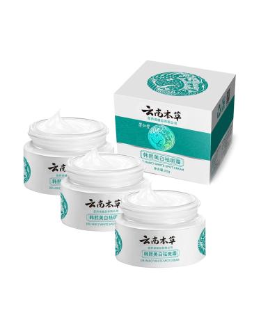 GYORI 3 Pcs Japanese Melasma Cream Yunnan Herbal Whitening and Freckle Cream Moisturizing Facial Skin Care