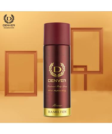 Denver Honour Deodorant for Men - 165 ml - Buy Online on GoSupps.com