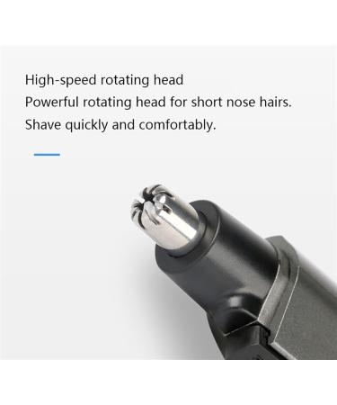 Buy Nose and Ear Hair Trimmer - Rechargeable Hypoallergenic Stainless Steel Easy to Clean Gray | International Shipping Available - Buy Online on GoSupps.com