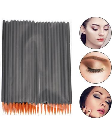 Beaupretty 100pcs Disposable Eyeliner Brush Makeup Eyeliner Facial Tools Applicator Woman Fiber - Buy Online on GoSupps.com