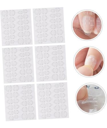  Mipcase Mipcase 20 Sheets of Adhesive Nail Stickers Double Sided False Tips Dongles Glue Tabs Nail Tips Gel Dongles Unique Invisible Plastic Double Sided Adhesive Tape - Buy Online on GoSupps.com
