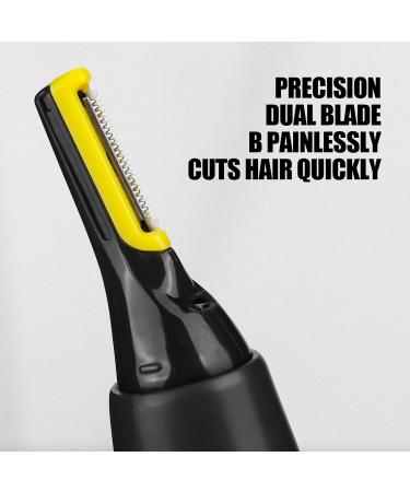 smtfcty Ear and nose hair clipper for men women eyebrow trimmer beard trimmer professional precision titanium detail trimmer for sideburns neck and face other detailing - Buy Online on GoSupps.com