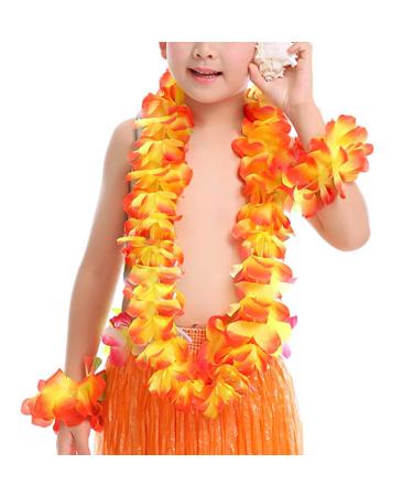 Hawaiian Leis Plumeria Hair Clips Set - 6pcs Tropical Flower Barrettes Headpiece for Women - Summer Beach Wedding Party Decoration Supplies - Buy Online on GoSupps.com