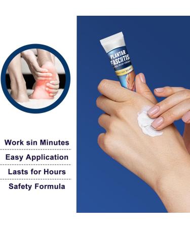  Yidueace Foot Cream - 20g - Natural Massage Cream for Heels - Gentle Care and Recovery Support for Daily Walking - Sports - Home Workouts - Outdoors and - Buy Online on GoSupps.com
