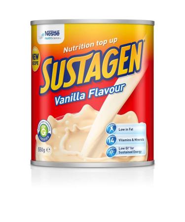 Sustagen, Vanilla Flavour, 550g, New Recipe