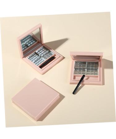 BELLIFFY 2pcs Empty Eyeshadow Dish Makeup Pallette Makeup Highlighter Empty Highlighters DIY Cosmetics Pink 1 count (Pack of 1) Pink - Buy Online on GoSupps.com