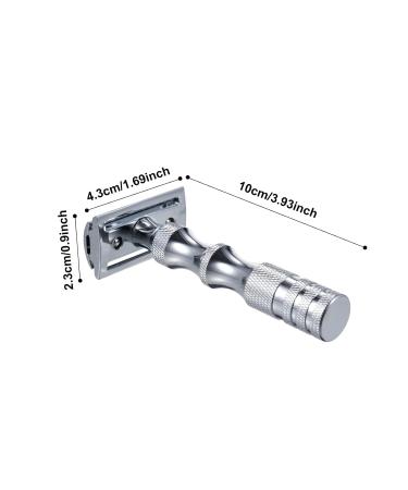 Layhou Men's Vintage Manual Safety Razor | Double Edged Shaving Razor for a Classic Grooming Experience | International Shipping Available - Buy Online on GoSupps.com