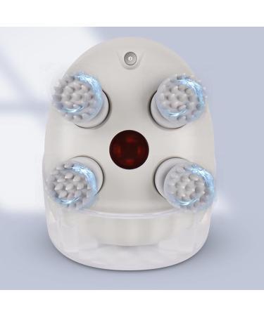ifcow Electrical Scalp Massager Portable 4-Head Handheld Device for Stress Relief & Hair Growth | Buy Internationally - Buy Online on GoSupps.com
